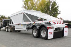 American Carrier all-steel bottom dump trailer   
