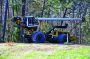 Bolin Enterprises uses an all-terrain tree canopy trimmer made by Jarraff Industries to trim tree canopies in a natural gas pipeline right-of-way.