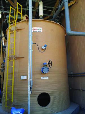 Aggressive chemical tanks needed for rare earth mine